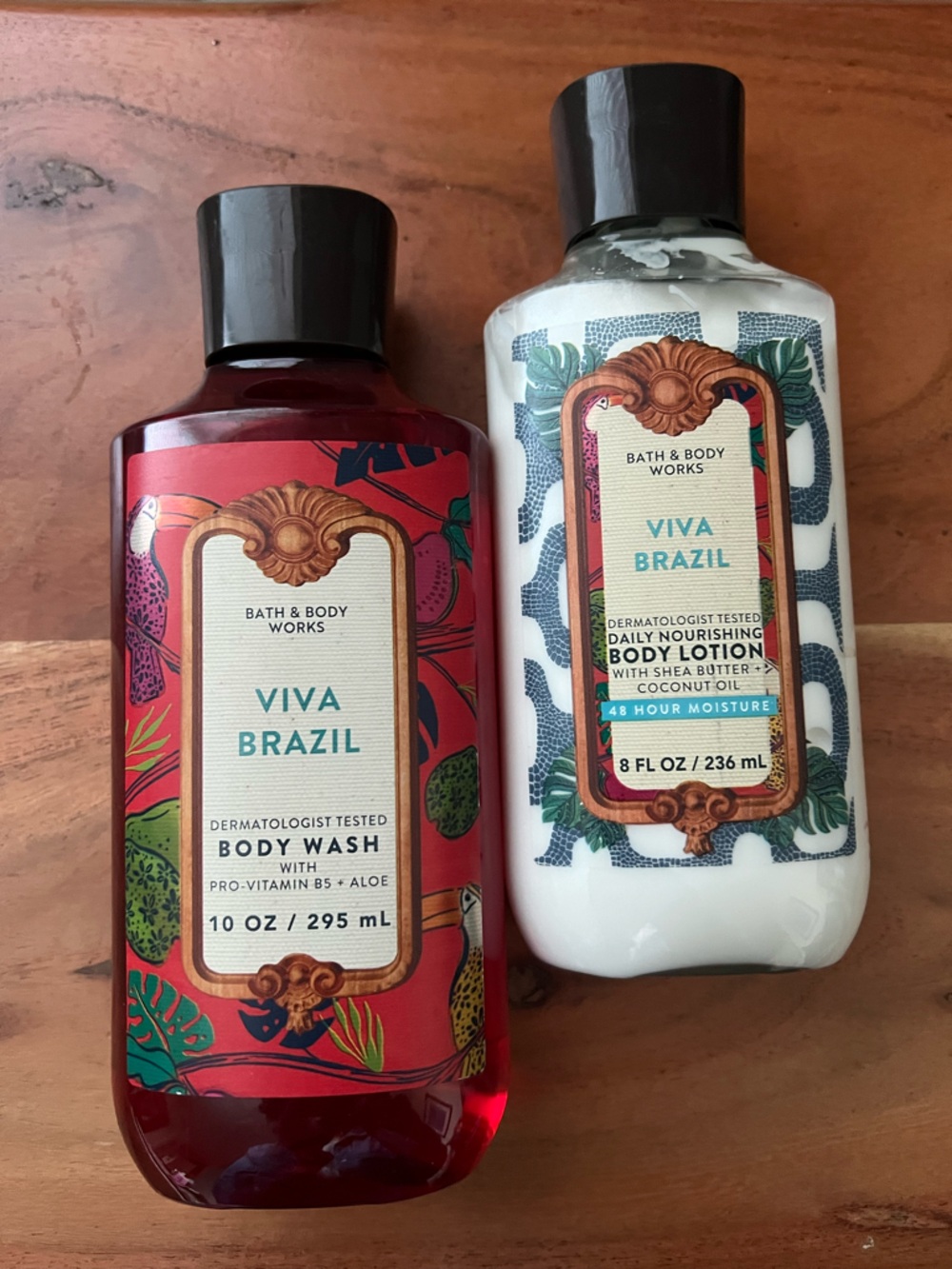 Bath & Body Works Viva Brazil Body Wash & Body Lotion
